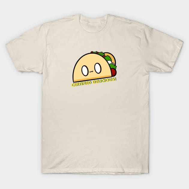 Taco tuesday-certified delicious cartoon design T-Shirt by Cuteful